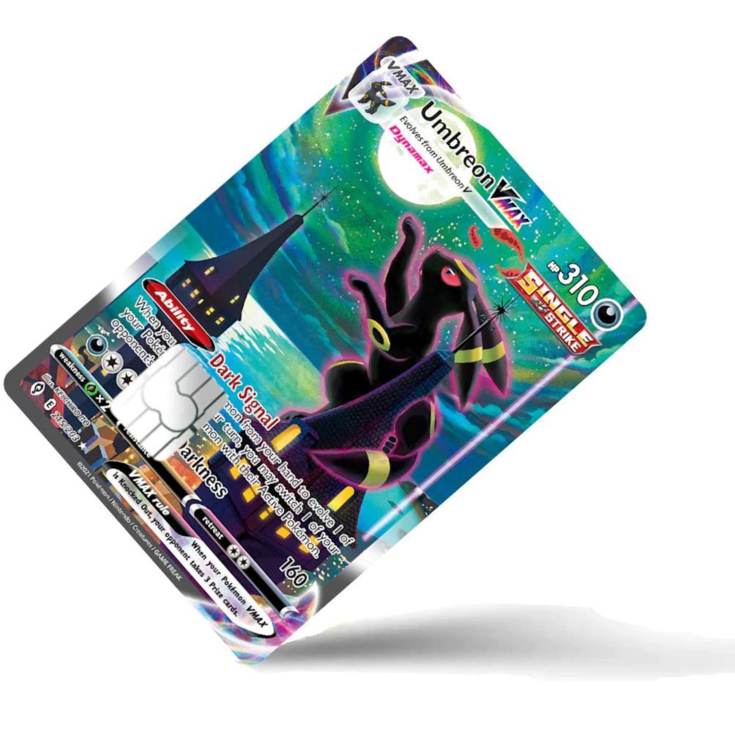 pokemon credit card sticker debit skin Custom Card Skin TCG | Pokmon Style Debit Card Wrap | Holographic Vinyl Card Cover Credit Card Sticker Flying Pikachu