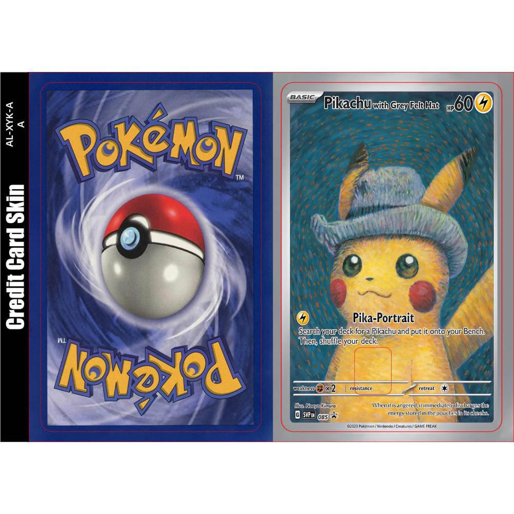 Sandylion Scrapbooking Stickers Skins Pokemon & Debit Card Skin - Debit Card  Sticker Cover - Credit Card Stickers For Card Cover And Credit Cards -  Durable Card Cover Credit Card Skin Anita